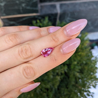 3.03 Ct. Pink Sapphire from Ceylon (Sri Lanka) Life Style