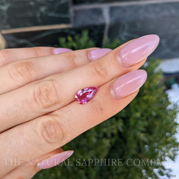 3.03 Ct. Pink Sapphire from Ceylon (Sri Lanka)