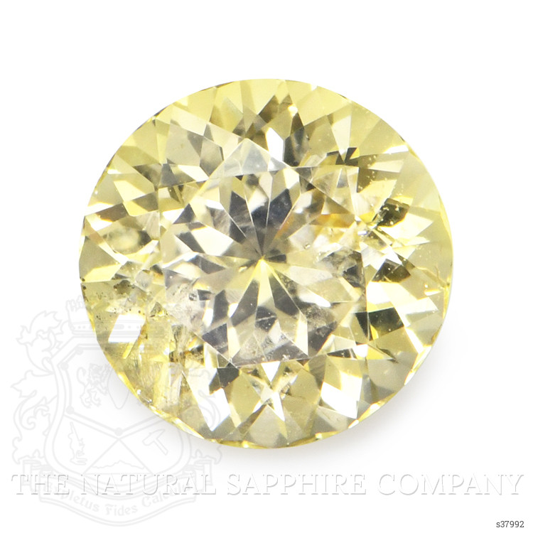 0.83 Ct. Yellow Sapphire from Ceylon (Sri Lanka)