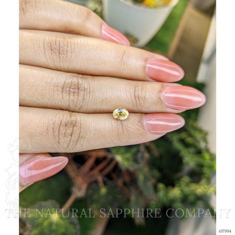 1.05 Ct. Yellow Sapphire from Ceylon (Sri Lanka)