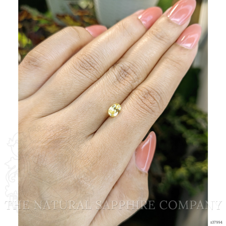1.05 Ct. Yellow Sapphire from Ceylon (Sri Lanka)