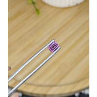0.61 Ct. Purplish Pink Sapphire from Ceylon (Sri Lanka) Life Style