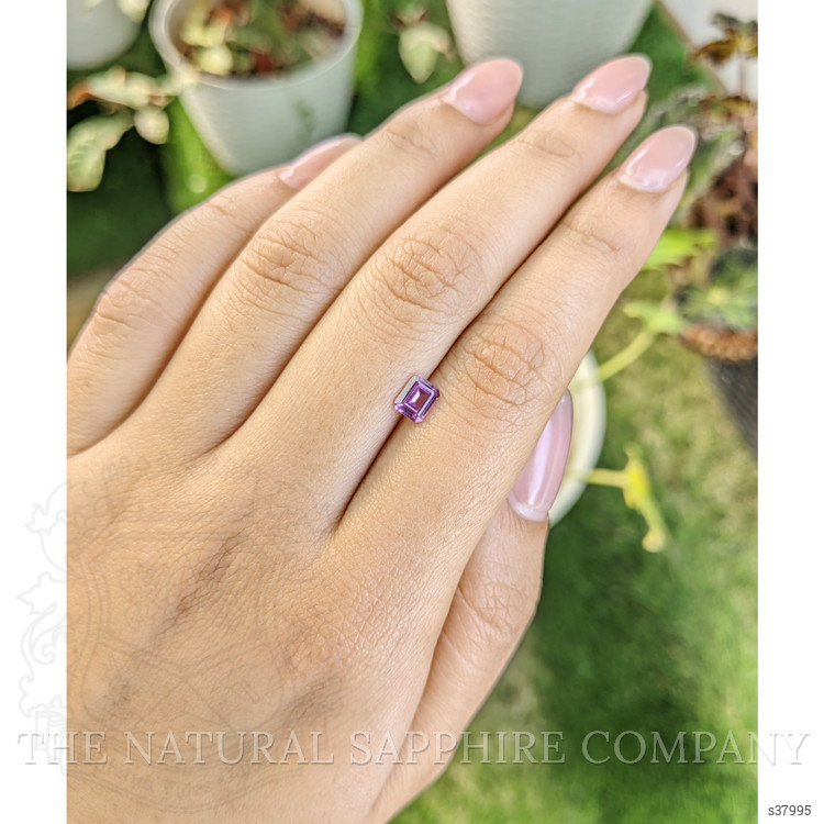 0.61 Ct. Purplish Pink Sapphire from Ceylon (Sri Lanka)