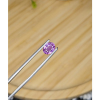 0.99 Ct. Pinkish Purple Sapphire from Ceylon (Sri Lanka) Life Style