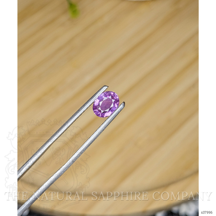 0.99 Ct. Pinkish Purple Sapphire from Ceylon (Sri Lanka)