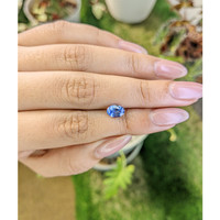 1.15 Ct. Blue Sapphire from Ceylon (Sri Lanka) Life Style