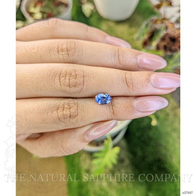 1.15 Ct. Blue Sapphire from Ceylon (Sri Lanka)