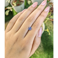 1.09 Ct. Blue Sapphire from Ceylon (Sri Lanka) Life Style
