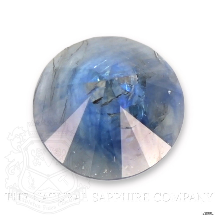 0.39 Ct. Greyish Blue Sapphire from Montana