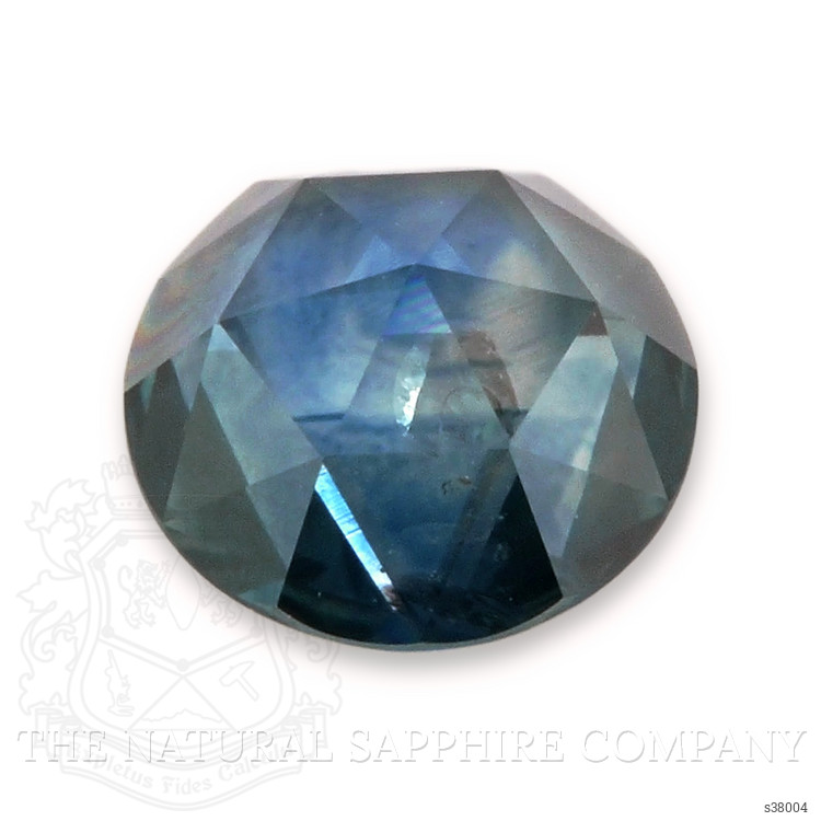 0.79 Ct. Greenish Blue Sapphire from Montana