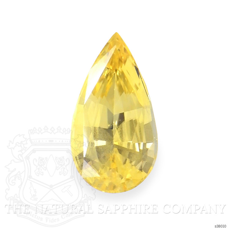 0.89 Ct. Yellow Sapphire from Ceylon (Sri Lanka)
