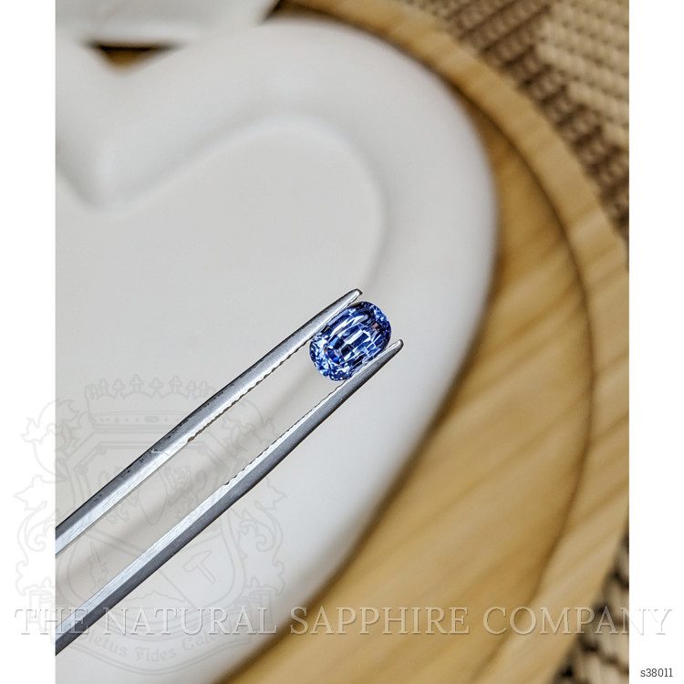 1.34 Ct. Blue Sapphire from Ceylon (Sri Lanka)