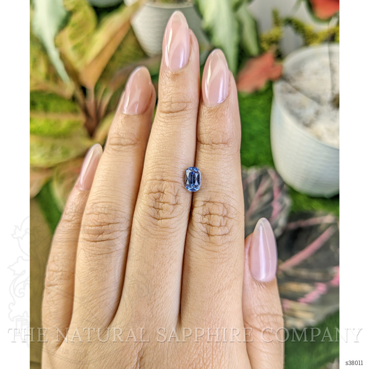 1.34 Ct. Blue Sapphire from Ceylon (Sri Lanka)