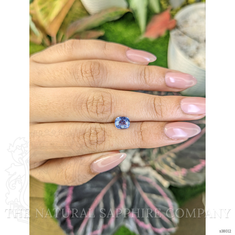1.37 Ct. Blue Sapphire from Ceylon (Sri Lanka)