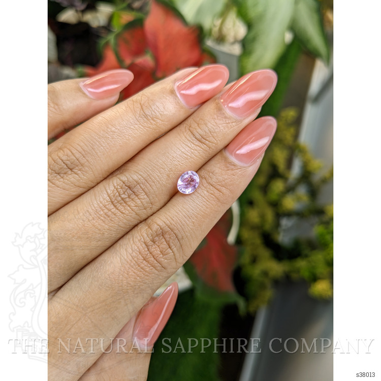1.18 Ct. Purplish Pink Sapphire from Ceylon (Sri Lanka)