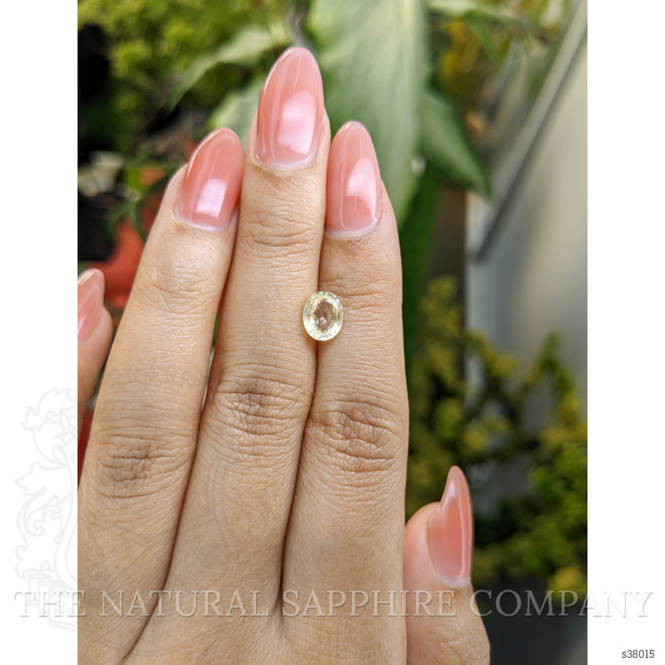 1.43 Ct. Yellow Sapphire from Ceylon (Sri Lanka)
