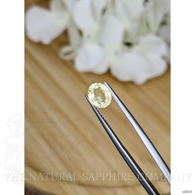 1.43 Ct. Yellow Sapphire from Ceylon (Sri Lanka)