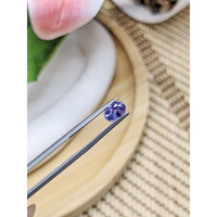0.96 Ct. Bluish Purple Sapphire from Ceylon (Sri Lanka) Life Style