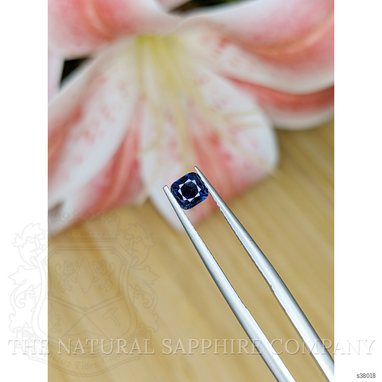 0.60 Ct. Blue Sapphire from Ceylon (Sri Lanka)
