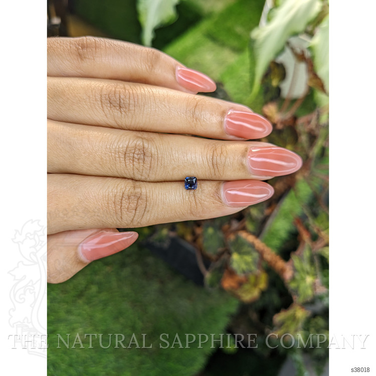 0.60 Ct. Blue Sapphire from Ceylon (Sri Lanka)