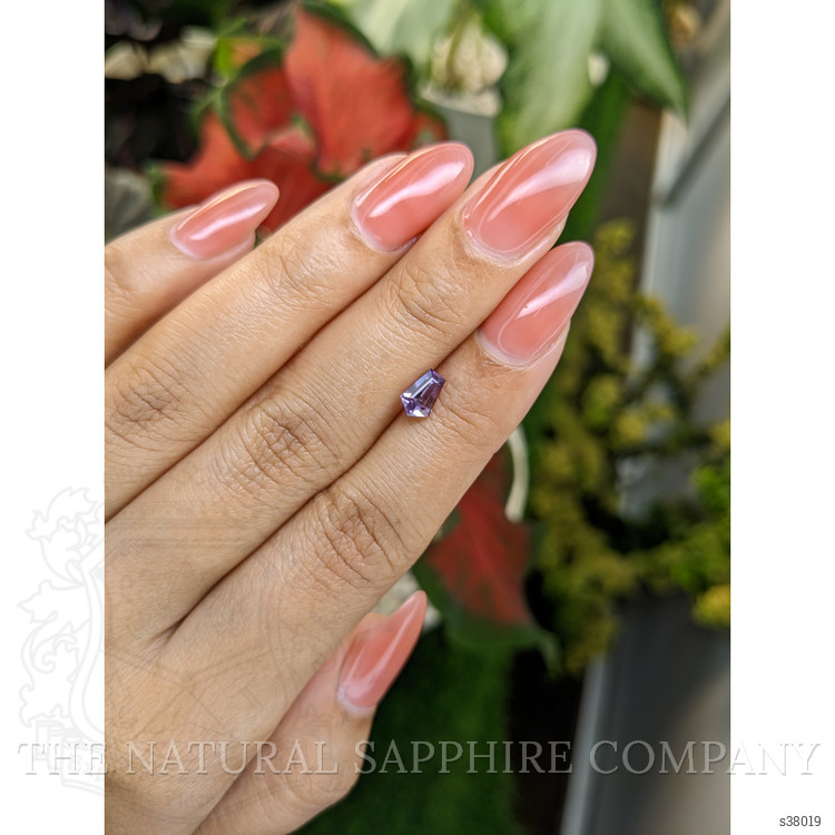 0.95 Ct. Pinkish Purple Sapphire from Ceylon (Sri Lanka)