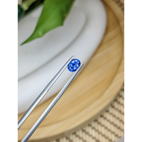 0.83 Ct. Blue Sapphire from Ceylon (Sri Lanka) Life Style