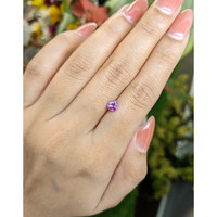 0.72 Ct. Pinkish Purple Sapphire from Ceylon (Sri Lanka) Life Style