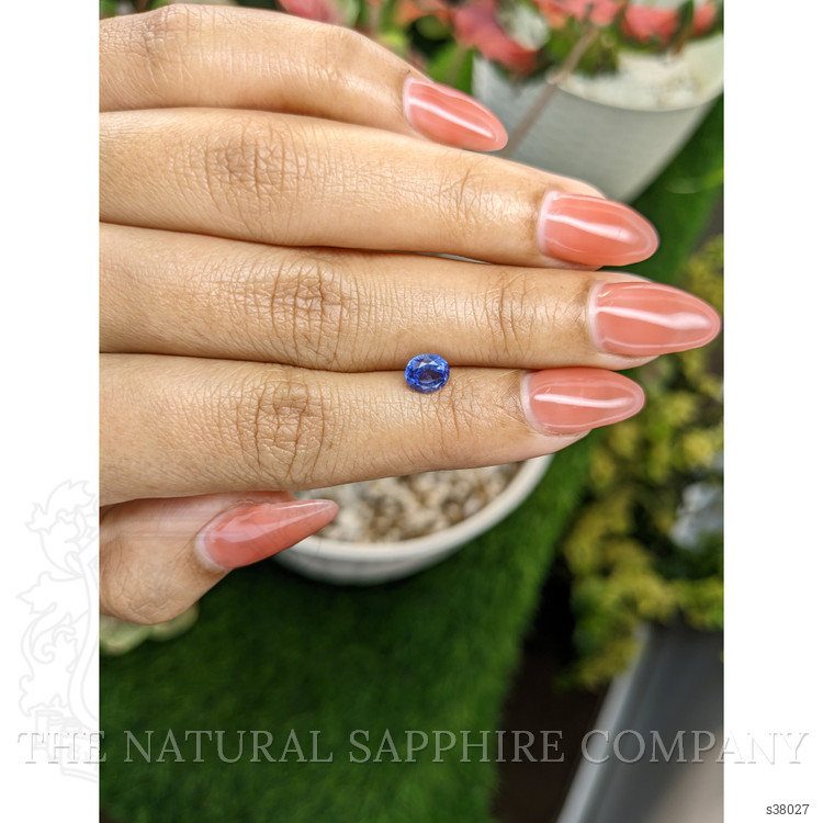 1.02 Ct. Blue Sapphire from Ceylon (Sri Lanka)