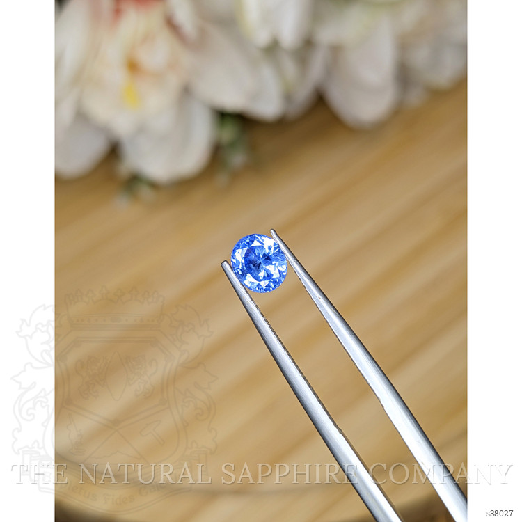 1.02 Ct. Blue Sapphire from Ceylon (Sri Lanka)