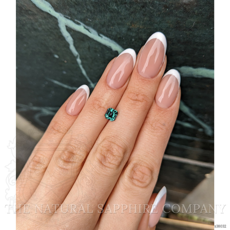 1.56 Ct. Bluish Green Sapphire from Madagascar