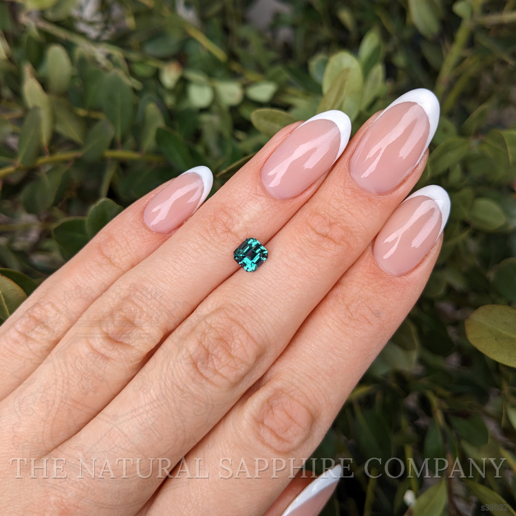 1.56 Ct. Bluish Green Sapphire from Madagascar