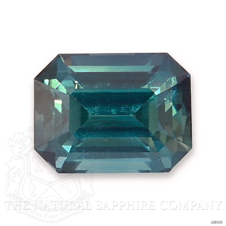 1.52 Ct. Greenish Blue Sapphire from Ceylon (Sri Lanka)
