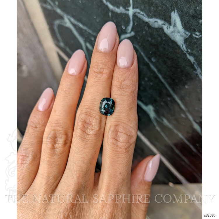 3.62 Ct. Green Sapphire from Madagascar