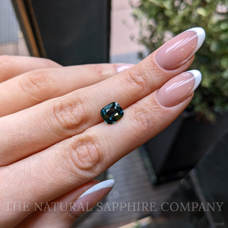 3.01 Ct. Bluish Green Sapphire from Madagascar