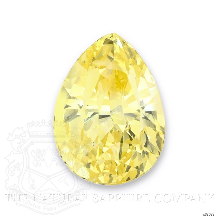 3.49 Ct. Yellow Sapphire from Ceylon (Sri Lanka)