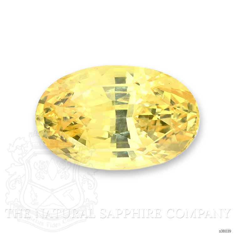 6.92 Ct. Yellow Sapphire from Ceylon (Sri Lanka)