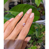 2.33 Ct. Padparadscha Sapphire from Ceylon (Sri Lanka) Life Style