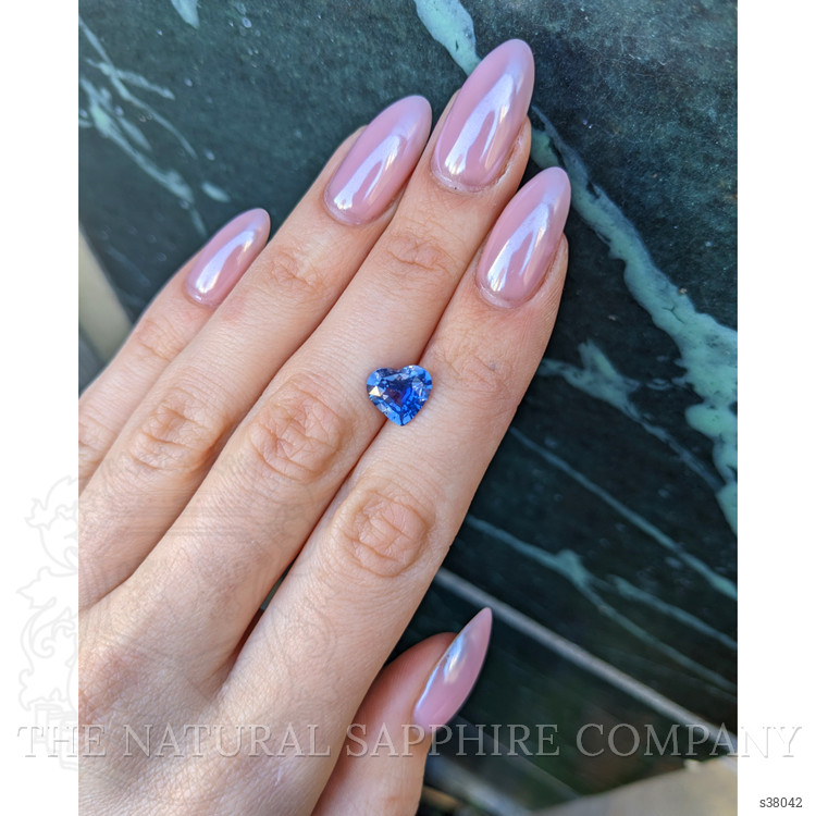 2.85 Ct. Blue Sapphire from Ceylon (Sri Lanka)