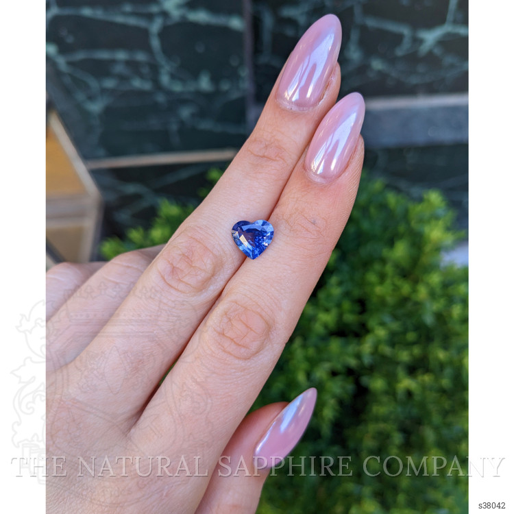 2.85 Ct. Blue Sapphire from Ceylon (Sri Lanka)