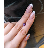 2.24 Ct. Purple Sapphire from Ceylon (Sri Lanka) Life Style