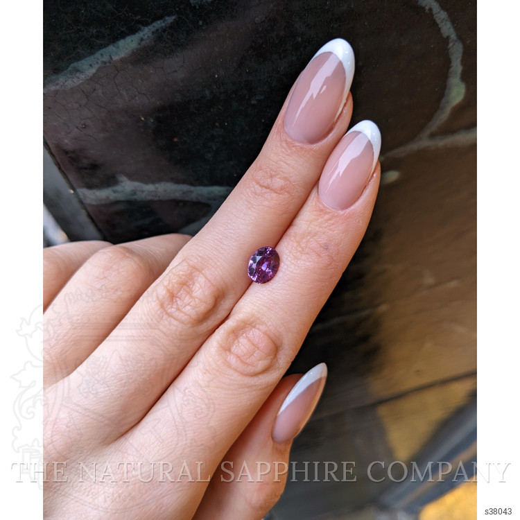 2.24 Ct. Purple Sapphire from Ceylon (Sri Lanka)
