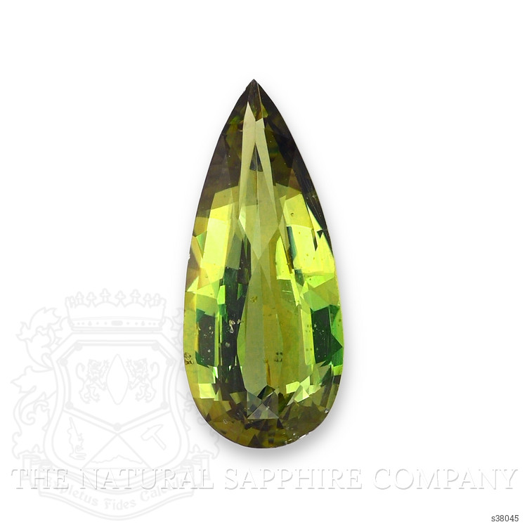 3.87 Ct. Yellowish Green Sapphire from Madagascar