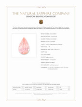 1.89 Ct. Padparadscha Sapphire from Ceylon (Sri Lanka) Scan Report