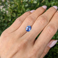 2.10 Ct. Blue Sapphire from Ceylon (Sri Lanka) Life Style