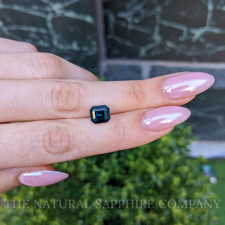 4.12 Ct. Bluish Green Sapphire from Madagascar
