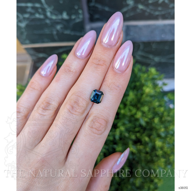 4.12 Ct. Bluish Green Sapphire from Madagascar