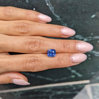 3.49 Ct. Color Change Sapphire from Madagascar Life Style