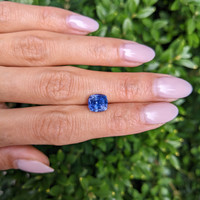 3.49 Ct. Color Change Sapphire from Madagascar Life Style