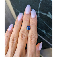 3.49 Ct. Color Change Sapphire from Madagascar Life Style