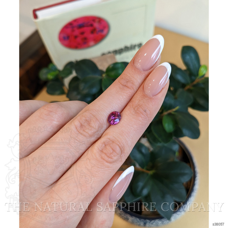 1.77 Ct. Purplish Pink Sapphire from Madagascar